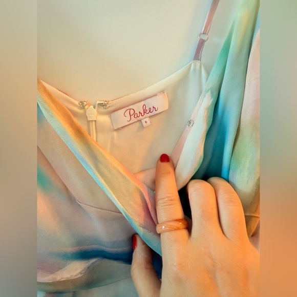 PARKER Pastel Swirl Denver Dress - Picture 6 of 8
